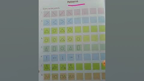 Junior Maths Das Gupta class 1 Pattern   page no. 42