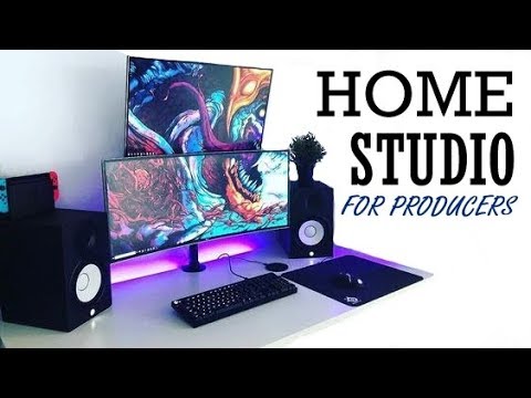 home-recording-studio-setup-for-producers-2019-(home-studio-essentials)