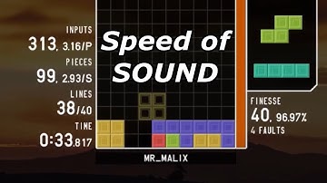 Sub 35 and PC end! | Tetrio 40 Line Sprint