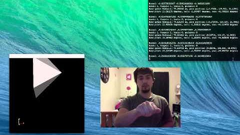 ParaView Data Controlled by Leap Motion Controller (Translation/Moving)