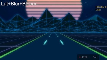 Fast Mobile Post Processing: Color Correction(LUT), Blur, Bloom with LWRP support