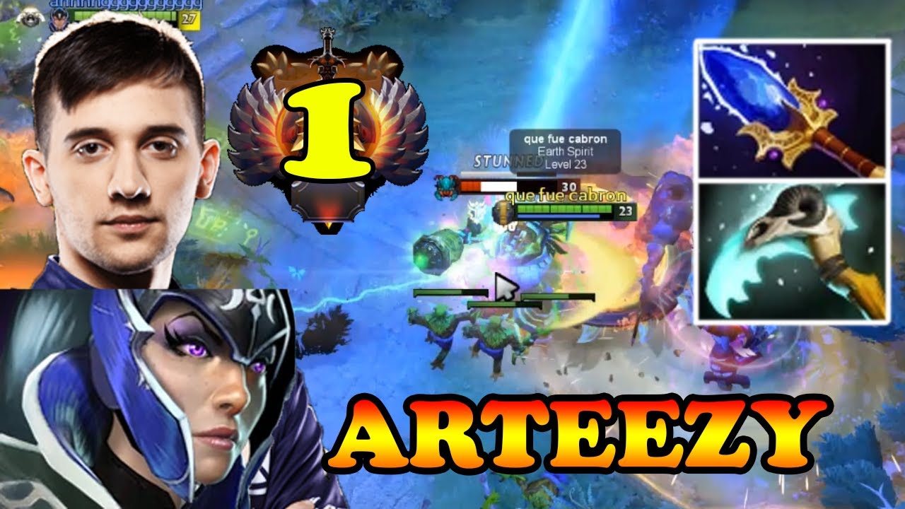 THEY DIDN"T EXPECT ARTEEZY GOING HEX AGH LUNA BEST OF NA CARRY | DOTA2ORBS
