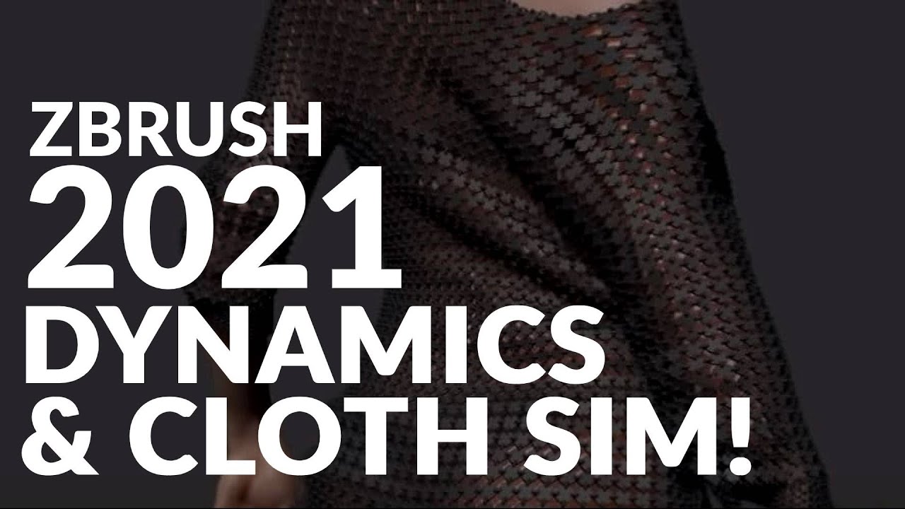 cloth simulation zbrush