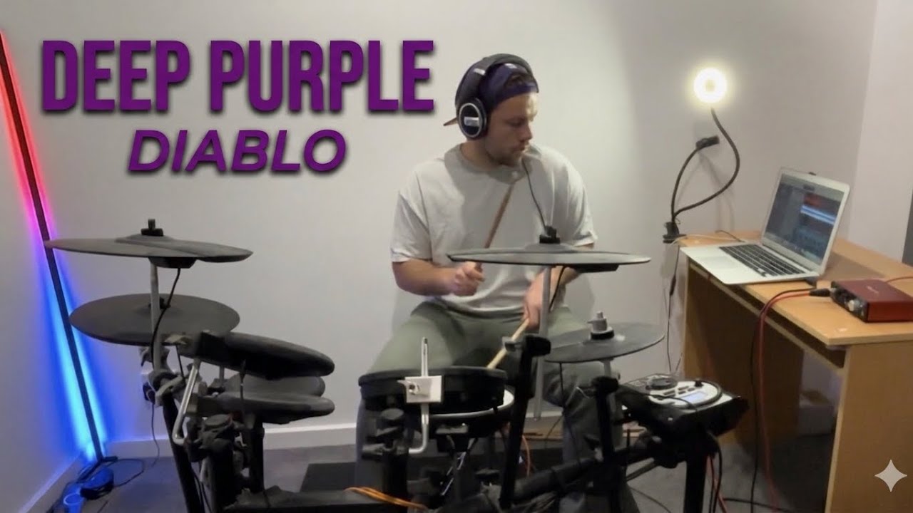 Deep Purple - Diablo  (New Single 2026!) - Drum Cover
