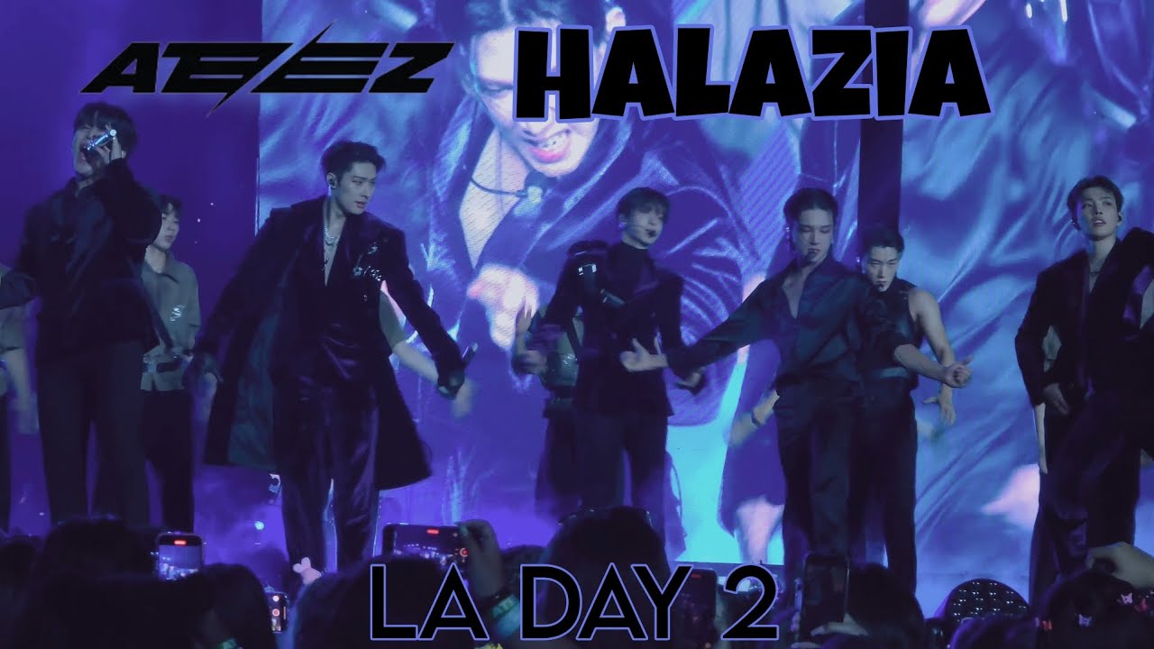 (4K) ATEEZ 'HALAZIA' @BMO Stadium • 07.21.24 • Towards the Light : Will to Power