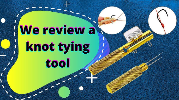 Knot Tying Tool - the best instruction for use! 