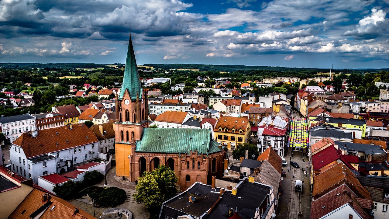 Połczyn Zdrój z lotu ptaka