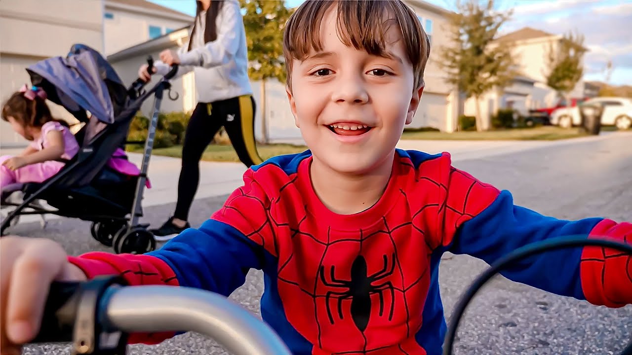 PASSEIO DE BICICLETA E CHUVA EM ORLANDO - Família Brancoala nos