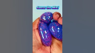 Color Mixing 💙💗 with Nano Tape #shorts #colormixing #babysaja #colors #nanotape #orbeez #squishy