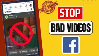 How To Stop Bad Videos On Facebook | Block Facebook Adult Videos