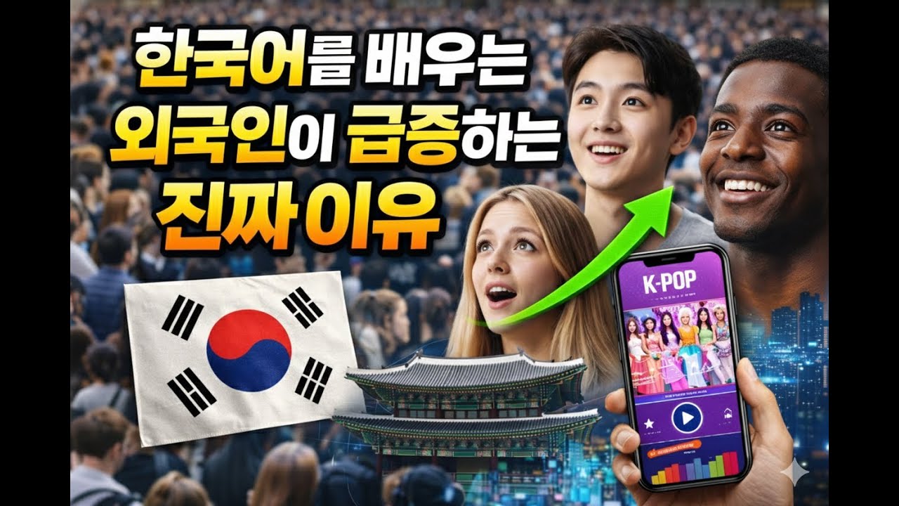 한국어를 배우는 외국인이 급증하는 진짜 이유