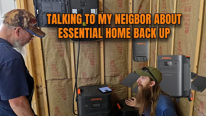Nate explains the Jackery essential home backup