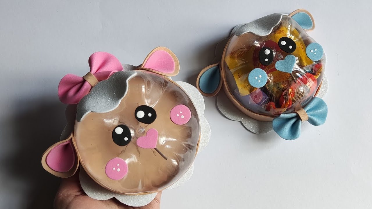 PÁSCOA CRISTÃ - LEMBRANCINHA DE OVELHINHA USANDO GARRAFA PET