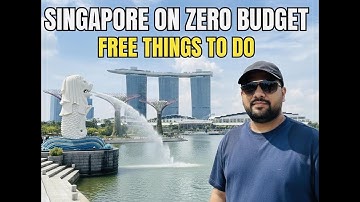 Singapore on ZERO Budget Free Things to Do in Singapore 2025