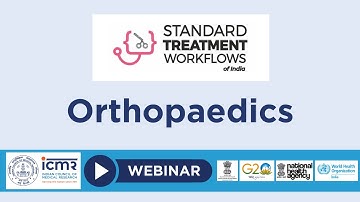 Orthopaedics | Guide to Standard Treatment Workflows | #icmr