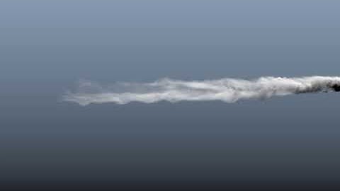 Rocket smoke