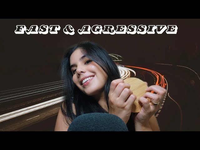 Asmr fast and agressive pra dormir rápido