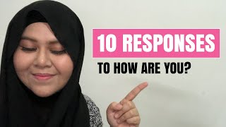 PDPR-FORM 1-FORM 5 - 10 RESPONSES TO HOW ARE YOU? (Full Blast, English Download B1+, Close Up,Pulse)