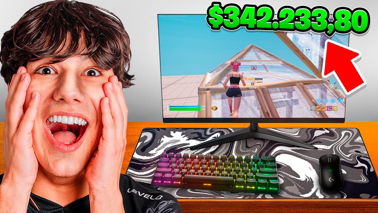 COMO EU GANHEI R$ 499.464,87 NO FORTNITE!