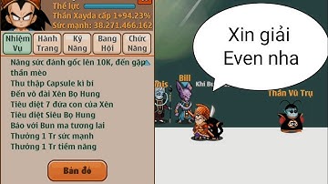 ĐÃ XONG GIẢI EVEN | Người may mắn đã nhận được Capsule Vàng - NGỌC RỒNG ONLINE