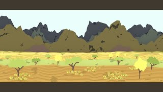 | PigArt | BLENDER Low Poly: 2D Savannah