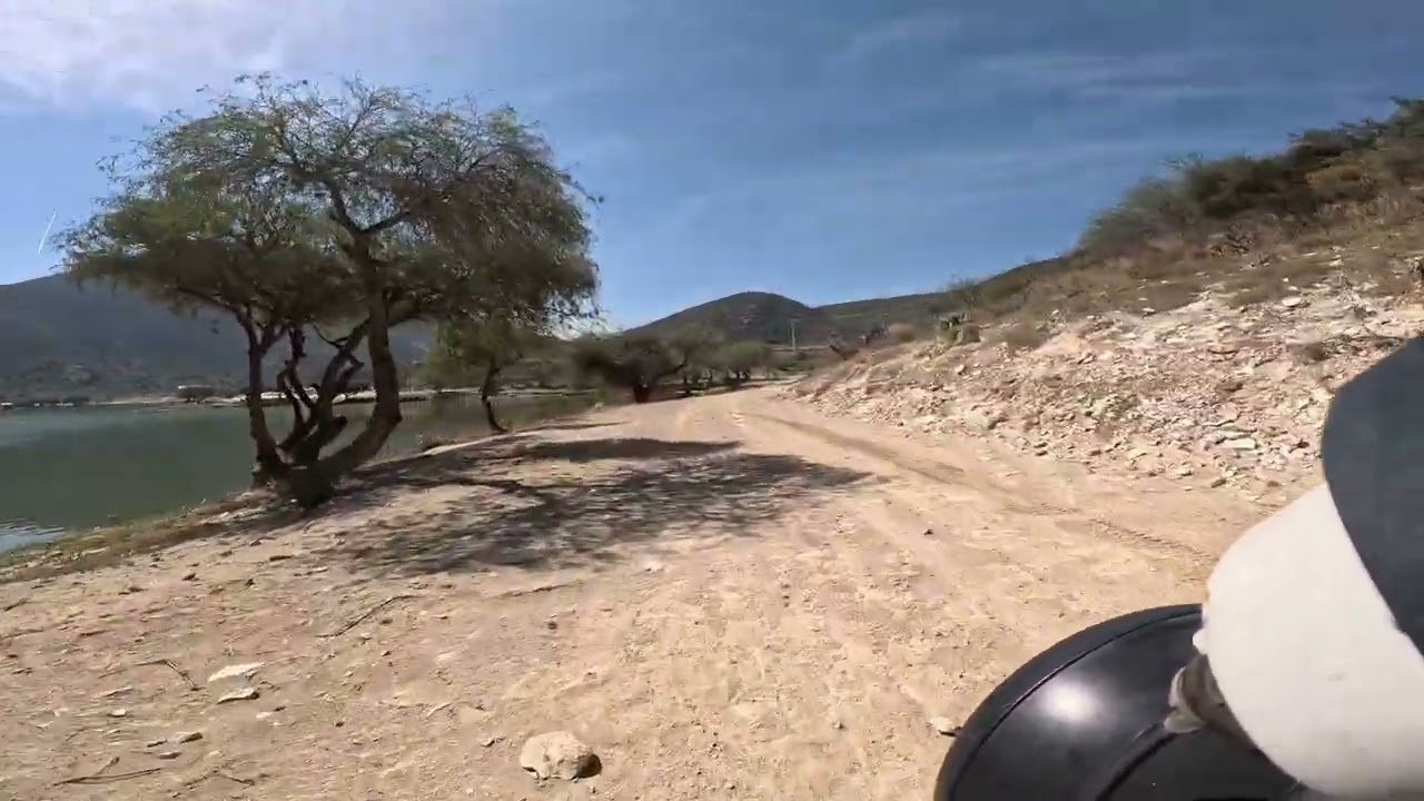 Último tramo del recorrido hacia la presa