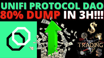 UNFI CRYPTO HUGE 80% DUMP! UNIFI PROTOCOL DAO PRICE PREDICTION AND ANALYSIS! UNFI COIN FORECAST 2022
