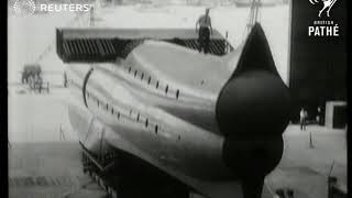 Introduction of the world's largest metal flying boat (1949)