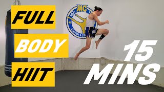 MC Athletics | 15 MIN HIIT WORKOUT | Advanced Full Body Training | No Equipment