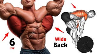 6 Back Exercises To Build A Bigger And Wider Back