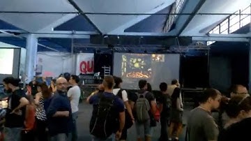 Gameover2015 - Aeon of Sands on a Big Screen