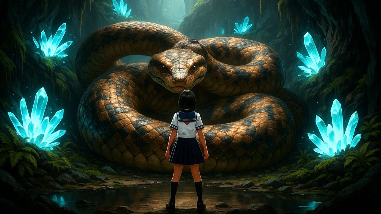 Anime Python Girl Part4 Cute Girl Alone Surviving In The Forest | Fleeing From The Giant ...