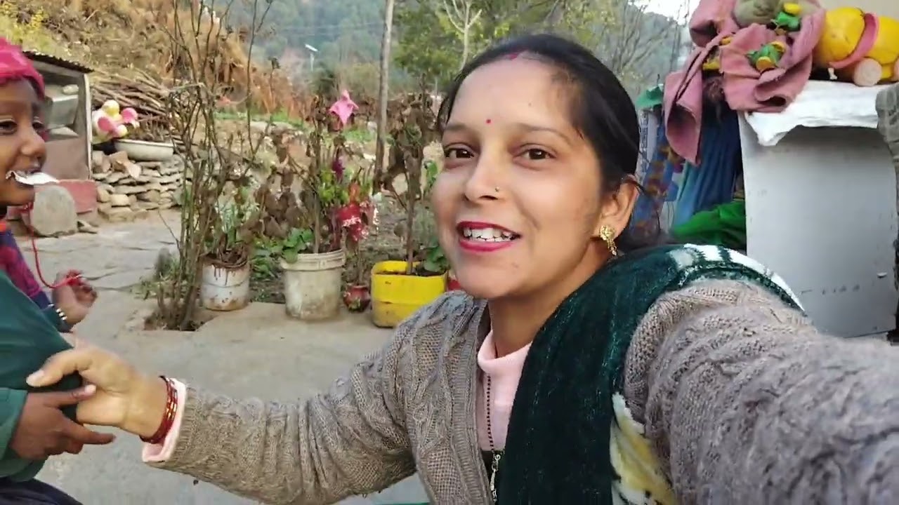 बुबु और माँ में लड़ाई😀पहाड़ी रीति-रिवाज | 😍 @kavita_official_uk01 