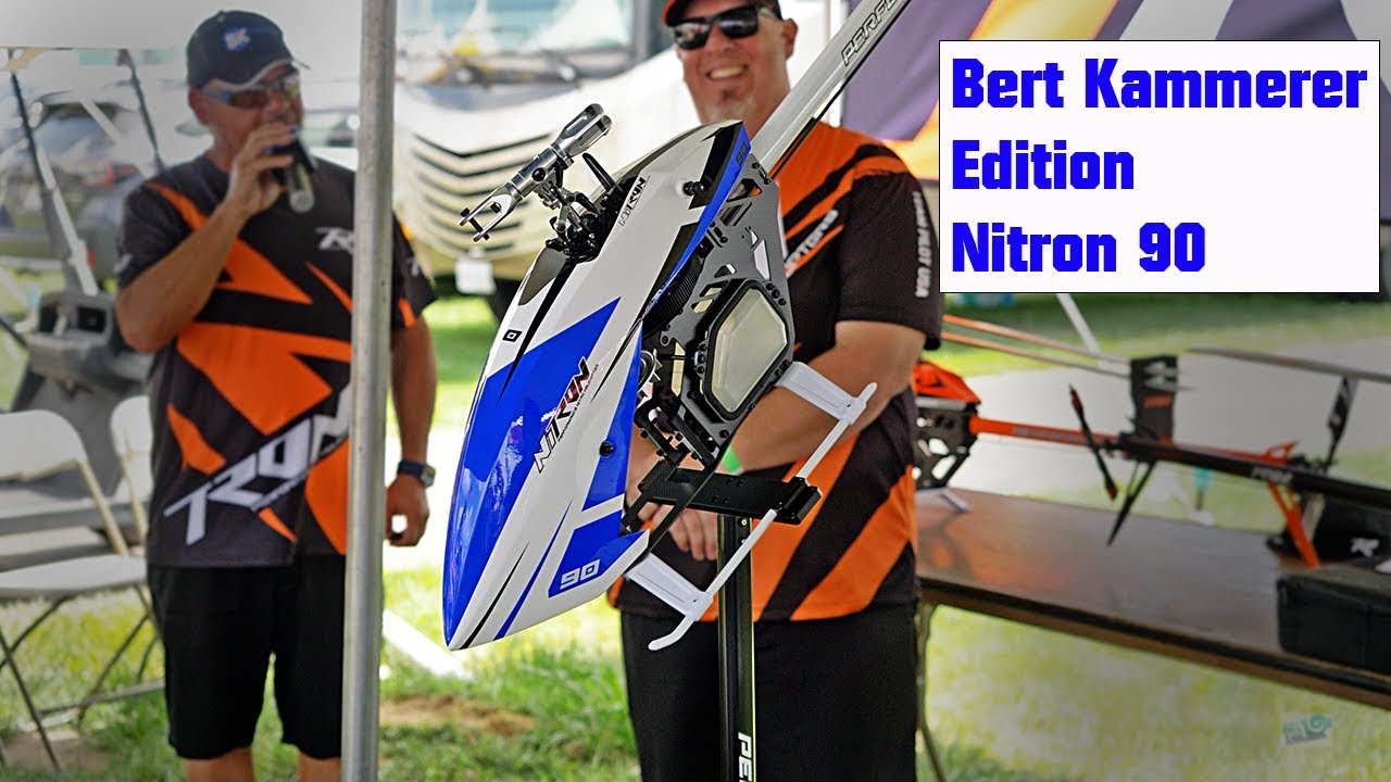 Bert Kammerer edition of the Tron Nitro 90 announcement at IRCHA 2024