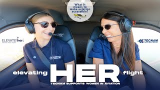 Elevating Her Flight - How Tecnam Supports Women In Aviation