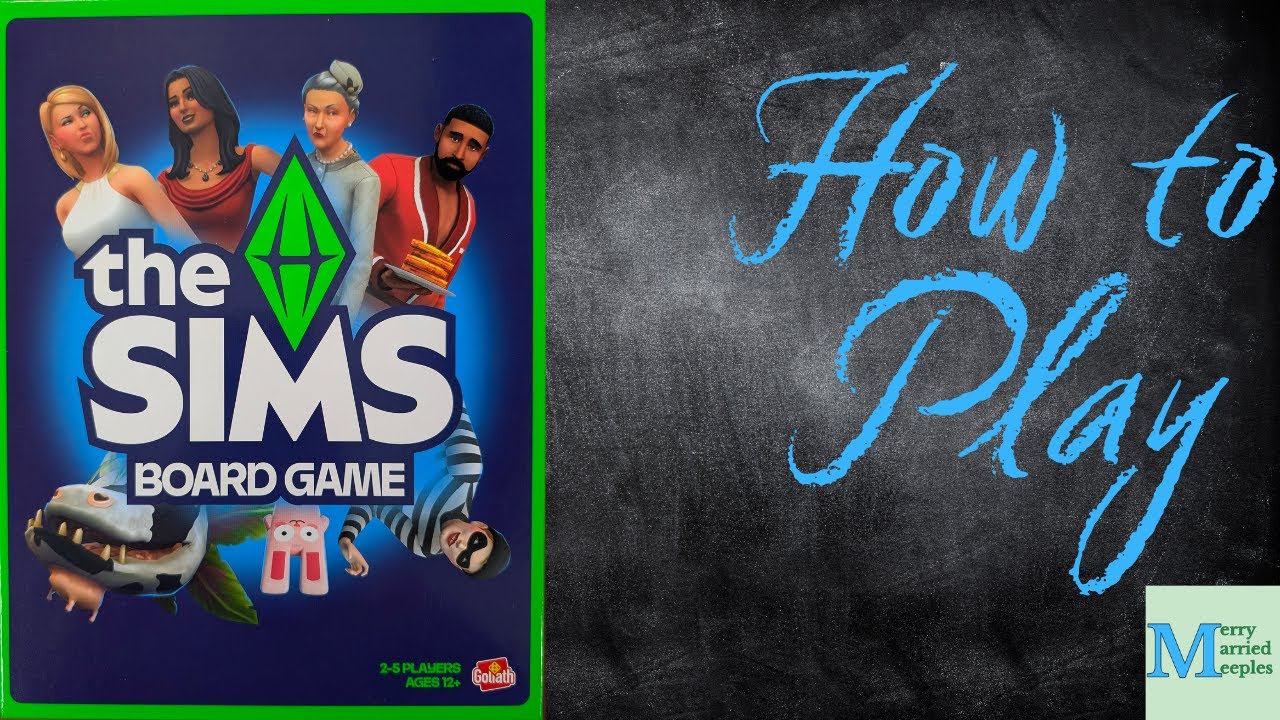 The Sims Board Game - 2 Player How to Play