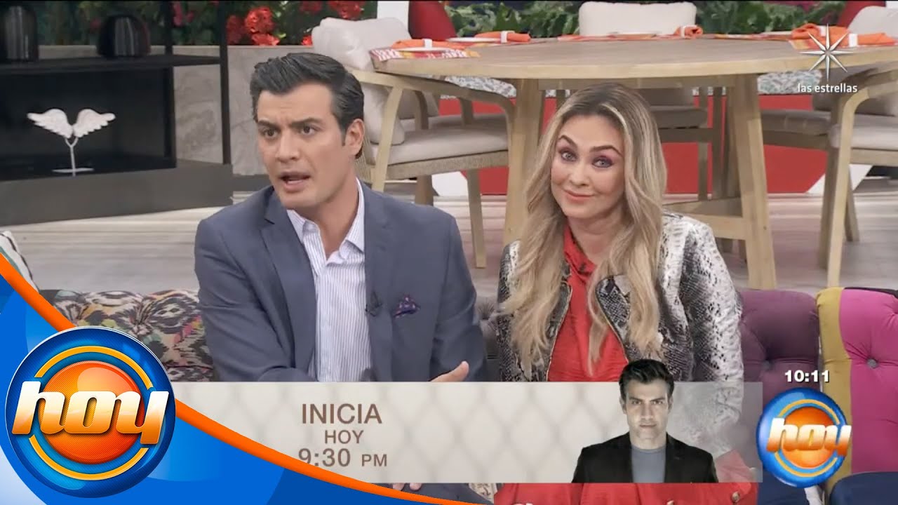 Aracely Arámbula y Andrés Palacios, felices por el estreno de La Madrastra | Programa hoy