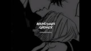bruno mars-grenade (sped up reverb)