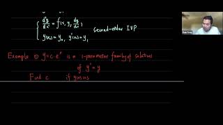 Initial Value Problem Section 1.2 part1