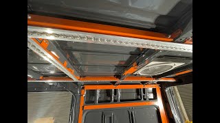 AFrame Ceiling Bracer Installation  Sprinter 144