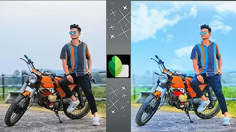 Snapseed Sky Background Change Photo Editing|Snapseed Photo Editing Trick