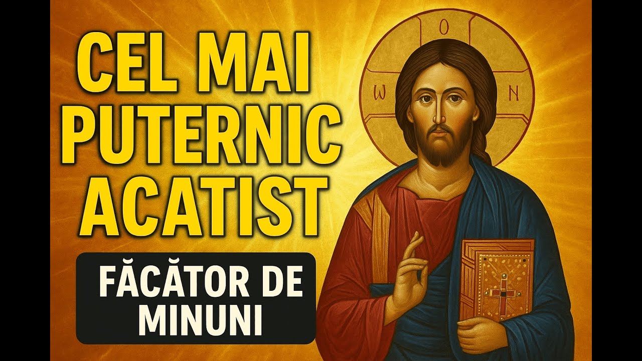 ACATIST FACATOR DE MINUNI-Rugaciune Live catre Mantuitorul Iisus