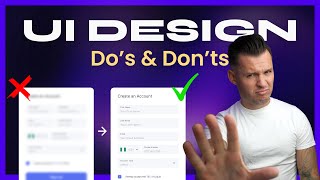 Do's and Dont's of UI Design