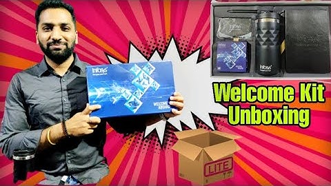 Infosys Welcome Kit Unboxing🔥 2022 WFH Over?? Virtual Training (Freshers)