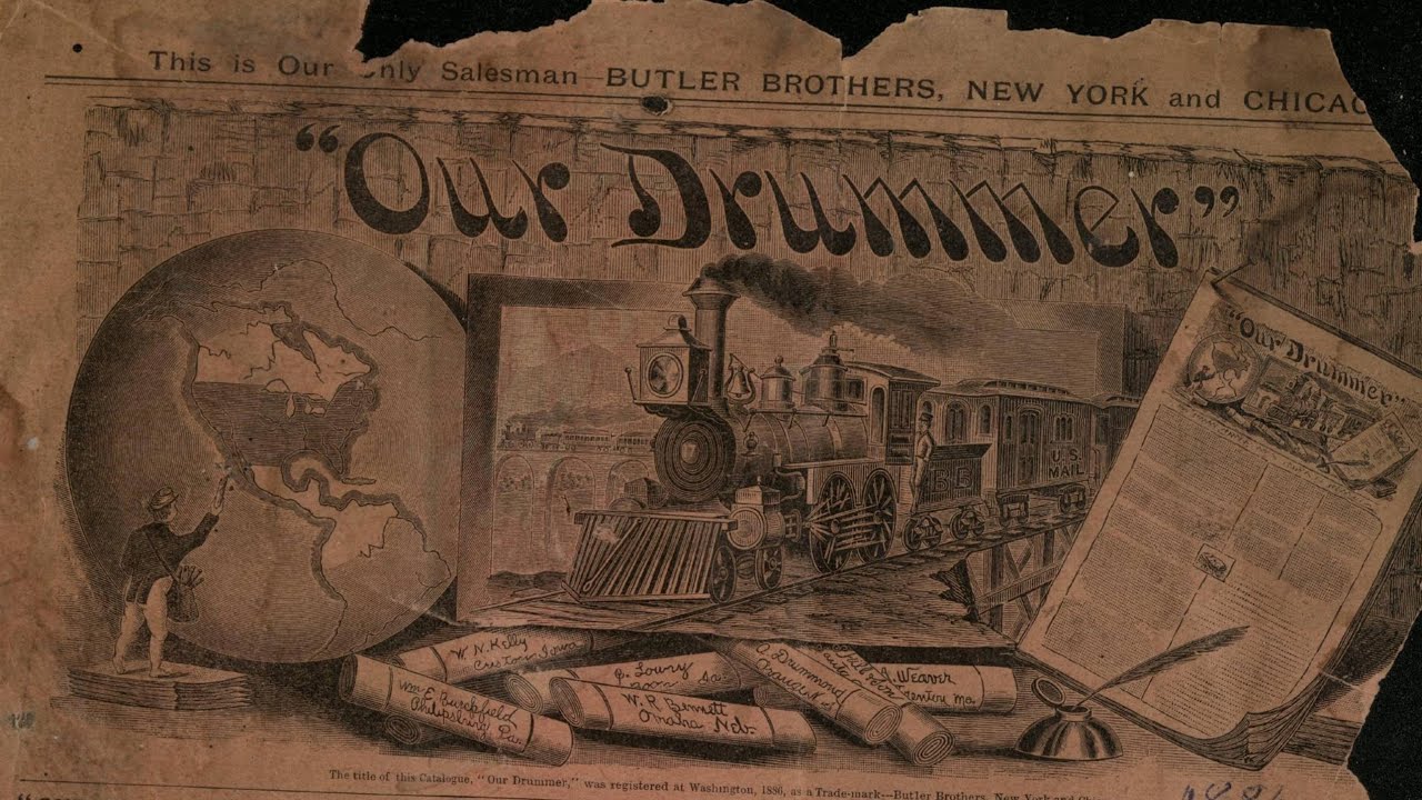 butler brothers 1896 catalogue - YouTube