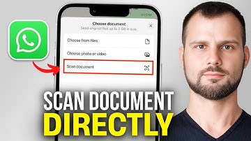 How to Scan Documents Directly in WhatsApp (iPhone) - Quick & Easy