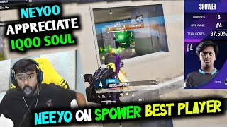 Neyoo Shocked by SouL Unbelievable Chicken Dinner😱 Neyoo on Spower Best Player🔥🚀