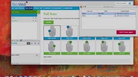 Bio-Well Tutorial: Sharing Scans