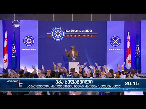 „ხალხის ძალა“ უკვე პოლიტიკური ერთობაა