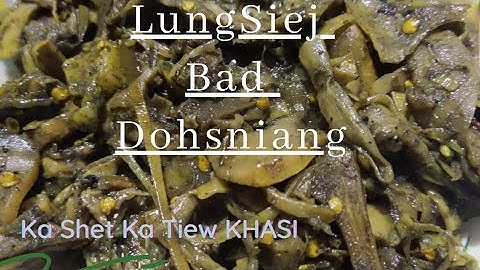LungSiej Bad Dohsniang||Kumno ban Shet LungSiej (Rynshong) bad Dohsniang||Bamboo shoot with Pork||